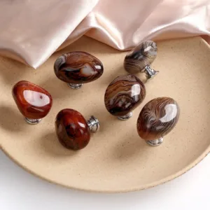 AS-0040 | ปุ่มจับเฟอร์นิเจอร์หินควอตซ์