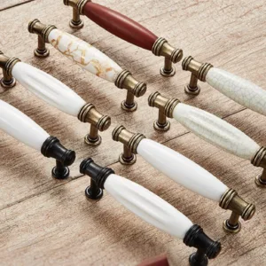 C-1024 Series | มือจับเฟอร์นิเจอร์เซรามิกลายหินอ่อน