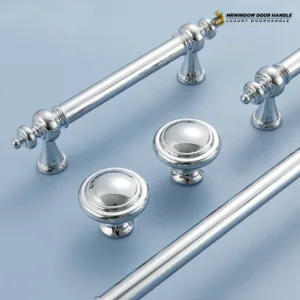 SL-184 – SL-185 | ปุ่มจับเฟอร์นิเจอร์หรู สีเงินเงา