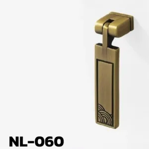 NL-060 | ปุ่มจับทองเหลืองโบราณ แบบแขวนทรงยาว