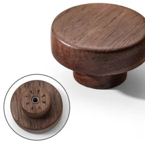 RG–0010 มือจับไม้แท้ ทรงกลมคลาสสิก สำหรับตู้และเฟอร์นิเจอร์