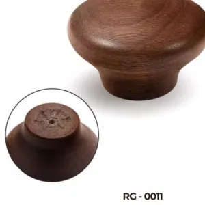 RG–0011 มือจับไม้แท้ ทรงกลมขนาดใหญ่