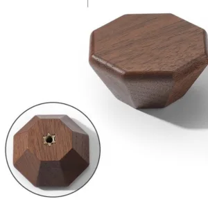 RG–0015 มือจับเฟอร์นิเจอร์ไม้วอลนัท ทรงเหลี่ยม