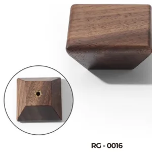 RG–0016 มือจับไม้วอลนัท ทรงเหลี่ยมมินิมอล