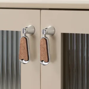 RG–0295 มือจับเฟอร์นิเจอร์ไม้วอลนัท ปุ่มจับห้อยดีไซน์ Luxury Modern
