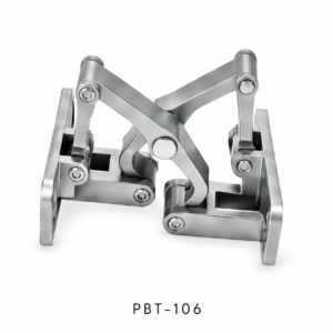 PBT-106 บานพับซ่อนแบบกรรไกร สำหรับประตูหิน
