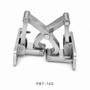 PBT-160 บานพับซ่อนแบบกรรไกร สำหรับประตูหิน