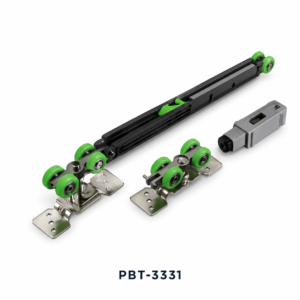 PBT-3331 ลูกล้อแบบแขวน สำหรับประตูไม้ ประตูตู้
