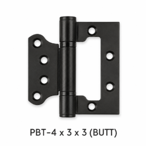 PBT-4×3×3 บานพับไร้เสียง 3D แบบรอยต่อ