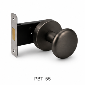 PBT-55 ชุดล็อกประตูซ่อน พร้อมหัวลูกบิดทรงกลม