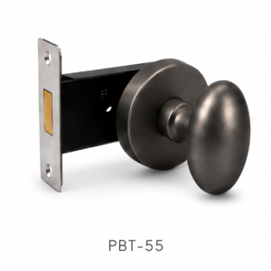 PBT-55O ชุดล็อกประตูซ่อน พร้อมหัวลูกบิดทรงวงรี