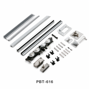 PBT-616 ชุดอุปกรณ์ฮาร์ดแวร์ สำหรับประตูบานเลือน