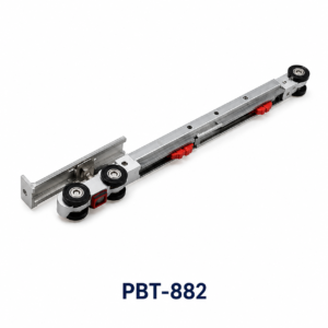 PBT-882 ลูกล้อแขวน พร้อมระบบกันกระแทกคู่ มีให้เลือก 2 แบบ